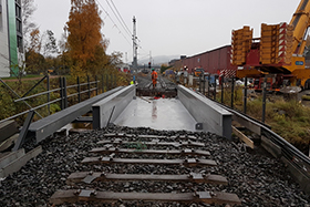 Railway bridge over Semselva