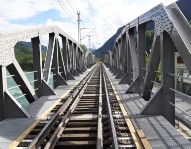 Otta järnvägsbro, Norge